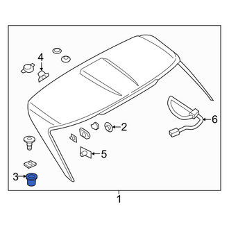 Lincoln OE - Spoiler Nut