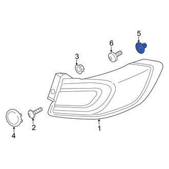 Lincoln OE - Upper Tail Light Clip