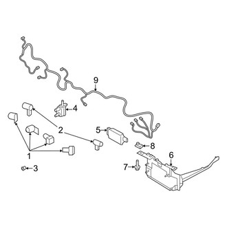 Lincoln OE - Front Bumper & Grille - Bumper & Components (Electrical)