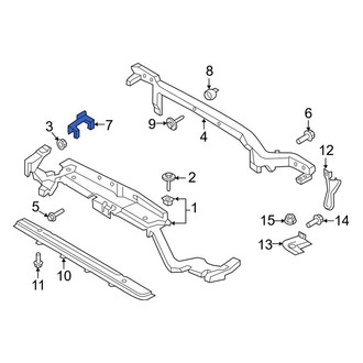 Lincoln OE - Upper Radiator Support Tie Bar Bracket