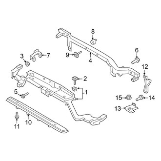 Lincoln OE - Radiator Support