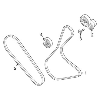 Lincoln OE - Cooling - Belts & Pulleys (Base / Reserve 2.0L)