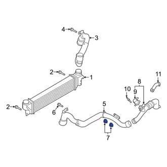 Lincoln OE - Active Suspension Control Module Nut