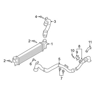 Lincoln OE - Cooling - Intercooler (Base / Reserve 2.0L)