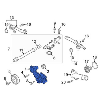 Lincoln OE - Engine Water Pump
