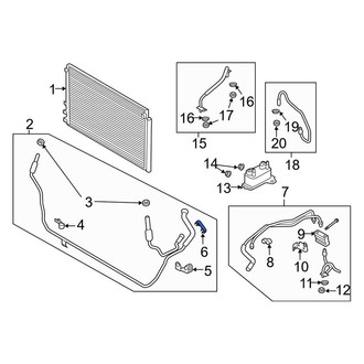 Lincoln OE - Transmission Oil Cooler Line Clip