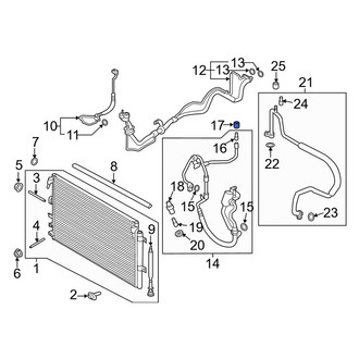 Lincoln OE - A/C Service Valve Cap