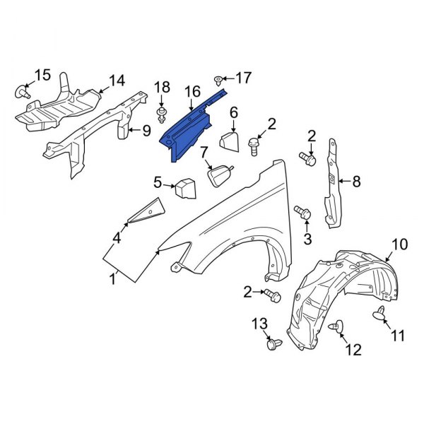 Fender Filler Panel