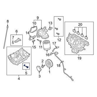 Lincoln OE - Engine Oil Drain Plug