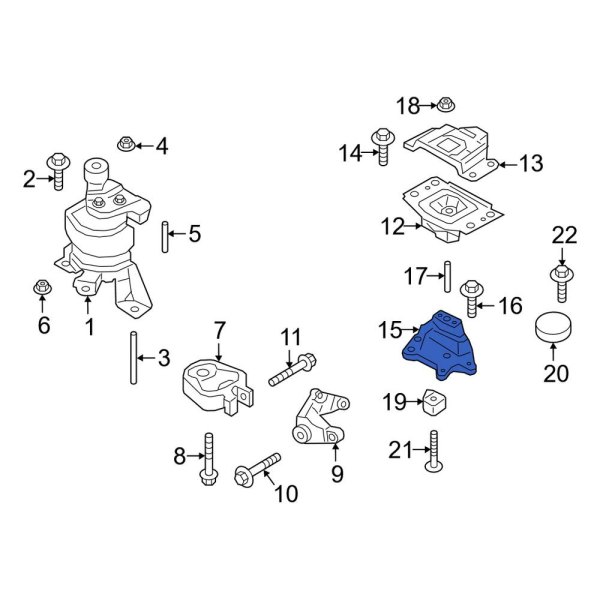 Automatic Transmission Mount Bracket