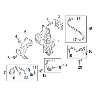 Lincoln OE - Turbocharger Oil Line Gasket