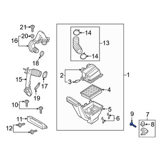 Lincoln OE - Brake Dust Shield Screw