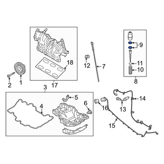 Lincoln OE - Engine Oil Filter Housing Gasket