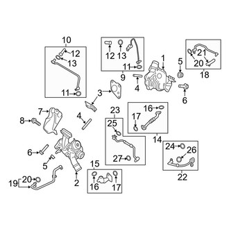 Lincoln OE - Engine / Transaxle - Turbocharger & Components (2.7L)