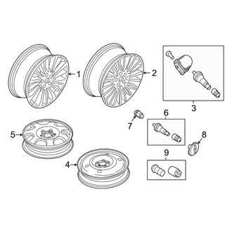 Lincoln OE - Wheels (18"), (Base / Reserve)