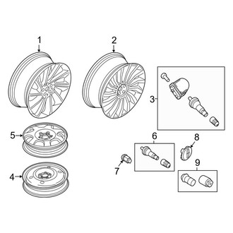 Lincoln OE - Wheels (21"), (Black Label / Reserve)