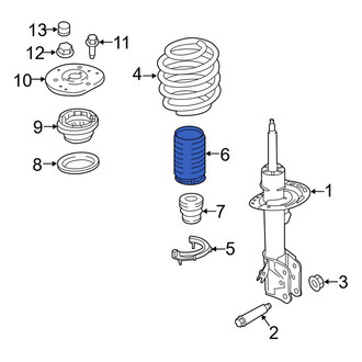Lincoln OE - Front Suspension Strut Bellows