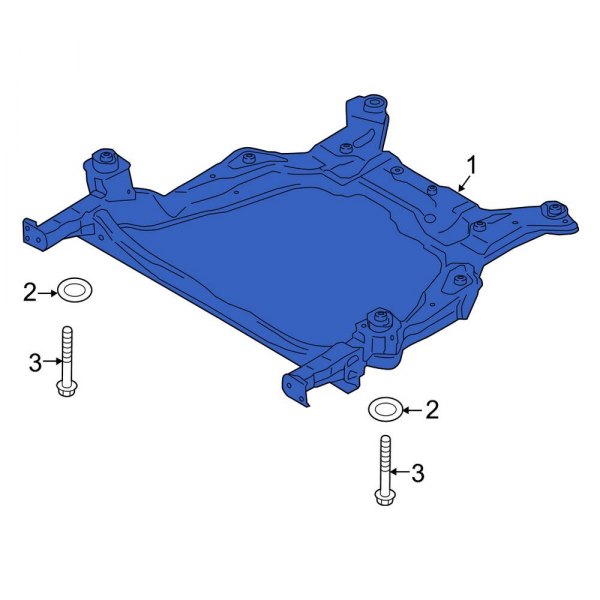 Lincoln OE K2GZ5C145A Front Engine Cradle