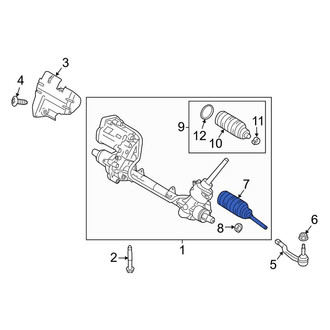 Lincoln OE - Front Inner Steering Tie Rod End