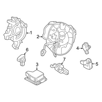 Lincoln OE - Restraint Systems - Air Bag Components (Modules & Sensors)