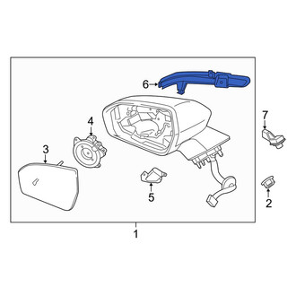 Lincoln OE - Center Right Turn Signal Light Assembly
