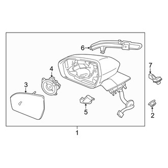 Lincoln OE - Front Door - Outside Mirrors