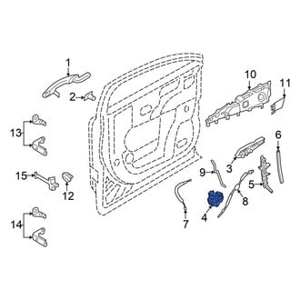 Lincoln OE - Front Left Door Latch Assembly