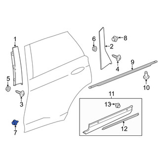 Lincoln OE - Engine Air Intake Hose Clip