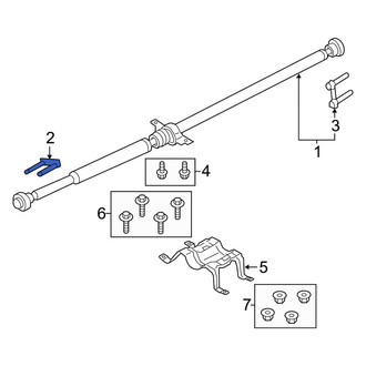 Lincoln OE - Front Drive Shaft Bolt