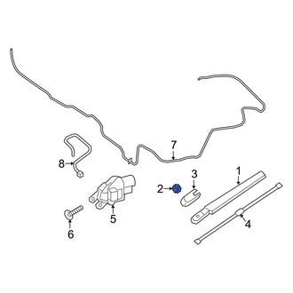 Lincoln OE - Wiper Arm Nut