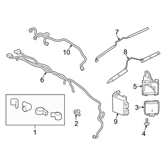 Lincoln OE - Rear Bumper - Electrical Components