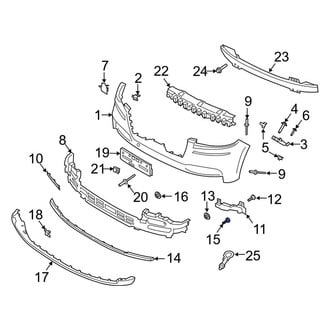 Lincoln OE - Park Assist Camera Screw