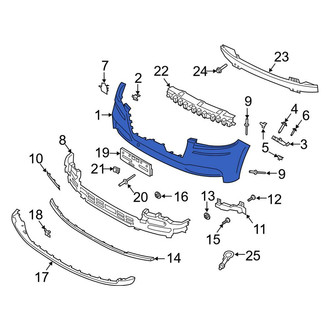 Lincoln OE - Front Bumper Cover