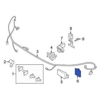 Lincoln OE - Cruise Control Distance Sensor Bracket