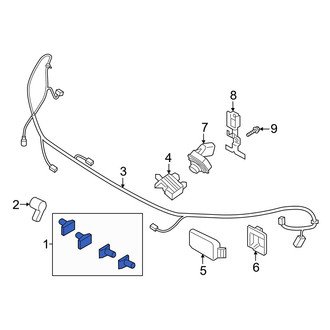 Lincoln OE - Front Parking Aid Sensor