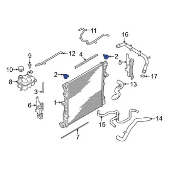 Lincoln OE - Radiator Insulator