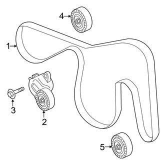 Lincoln OE - Cooling - Belts & Pulleys (Base / Black Label / Reserve)