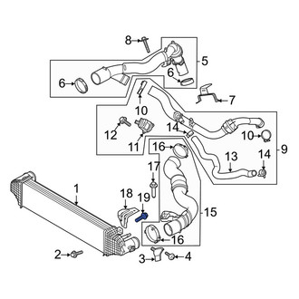 Lincoln OE - Intercooler Pipe Bolt