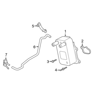 Lincoln OE - Cooling - Engine Oil Cooler