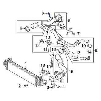 Lincoln OE - Intercooler Pipe Bolt