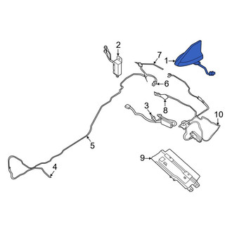 Lincoln OE - Radio Antenna Assembly