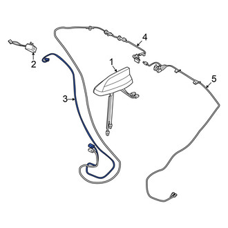 Lincoln OE - Front Antenna Cable