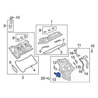 Lincoln OE - Engine Timing Cover O-Ring