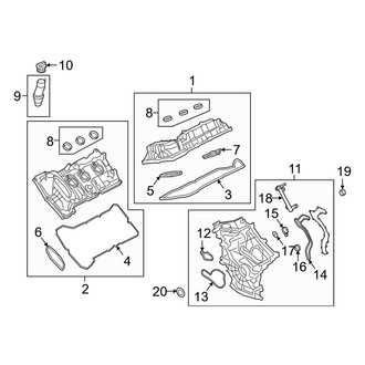Lincoln OE - Engine - Valve & Timing Covers