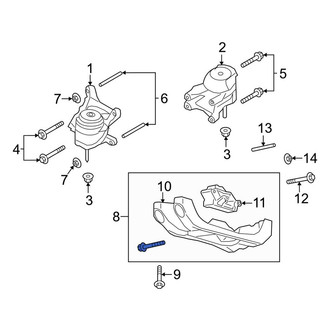 Lincoln OE - Transmission Crossmember