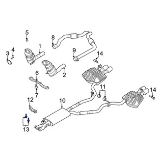 Lincoln OE - Front Exhaust System Hanger Bolt