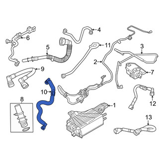 Lincoln OE - PCV Valve Hose