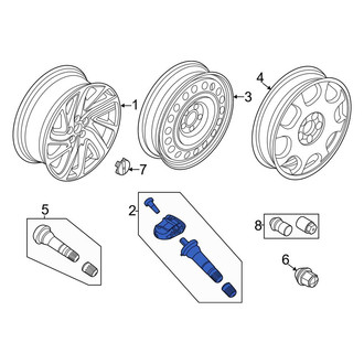 Lincoln OE - Tire Pressure Monitoring System (TPMS) Sensor