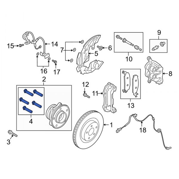 Wheel Lug Stud