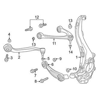 Lincoln OE - Front Suspension - Suspension Components (RWD)